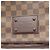 Borsa a Spalla Louis Vuitton Brooklyn PM Damier Ebene Marrone - vista 10