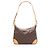 Borsa a Spalla Louis Vuitton Boulogne PM Monogram Marrone Monogramma