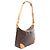 Borsa a Spalla Louis Vuitton Boulogne PM Monogram Marrone Monogramma - vista 2