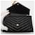 Portefeuille chaîne enveloppe Cassandra Yves Saint Laurent Noir  - vue 12
