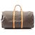 Borsa Boston Louis Vuitton Keepall 60 Monogram Marrone Monogramma