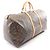 Borsa Boston Louis Vuitton Keepall 60 Monogram Marrone Monogramma - vista 2