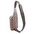 Marsupio Louis Vuitton Geronimos Damier Ebene Marrone - vista 2