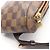 Marsupio Louis Vuitton Geronimos Damier Ebene Marrone - vista 6