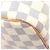Borsa Louis Vuitton Speedy 30 Damier Azur Bianco - vista 9