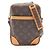 Borsa a Spalla Louis Vuitton Danube Monogram Marrone Monogramma