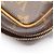 Borsa a Spalla Louis Vuitton Danube Monogram Marrone Monogramma - vista 8