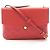 Borsa a tracolla Louis Vuitton Twice Monogram Empreinte Cerise Rosso Fuschia