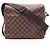 Borsa a tracolla Louis Vuitton Naviglio Damier Ebene Marrone