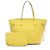 Borsa Tote Louis Vuitton Neverfull MM in pelle Epi Giallo