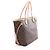 Borsa Tote Louis Vuitton Neverfull MM Marrone Monogramma - vista 2