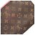 Borsa Tote Louis Vuitton Neverfull MM Marrone Rosa Rosso Monogramma - vista 12