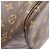 Borsa Tote Louis Vuitton Neverfull MM Marrone Rosa Rosso Monogramma - vista 7