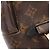 Zaino Louis Vuitton Palm Springs PM Monogram Marrone Nero Monogramma - vista 6