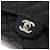 Borsa CHANEL Chain Matelasse 25 in pelle Caviar nera con CC argento Autentica yk20612SM - vista 14