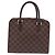 LOUIS VUITTON Borsa Damier Ebene Triana N51155 LV Auth fm5408 - vista 3