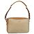 Borsa a Spalla PRADA Nylon Beige Argento Auth 192786