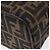 FENDI Zucca Canvas Neceser de Maquillaje Marrón Tono Dorado Auth 192727 Castaño - vista 13