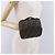 FENDI Zucca Canvas Neceser de Maquillaje Marrón Tono Dorado Auth 192727 Castaño - vista 19