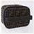 FENDI Zucca Canvas Neceser de Maquillaje Marrón Tono Dorado Auth 192727 Castaño - vista 6