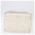 CHANEL COCO Handtasche aus Leder Elfenbein Silber CC Authentisch 192801 Roh - Ansicht 10