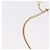 Collana Choker Christian Dior Metallo Tonalità Oro Auth SW2531 - vista 12