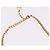 Collana Choker Christian Dior Metallo Tonalità Oro Auth SW2531 - vista 13