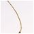 Collana Choker Christian Dior Metallo Tonalità Oro Auth SW2531 - vista 8