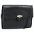 Borsa a tracolla Christian Dior in pelle nera e oro Auth ar14060 Nero D'oro