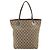 Borsa Tote GUCCI GG Canvas Beige Argento 120836 Auth 192823 - vista 3