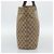 Borsa Tote GUCCI GG Canvas Beige Argento 120836 Auth 192823 - vista 4