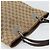 Borsa Tote GUCCI GG Canvas Beige Argento 120836 Auth 192823 - vista 6