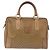 Céline Borsa CELINE Macadam Canvas PVC Beige Oro Autentica gh2177 D'oro - vista 2