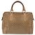 Céline Borsa CELINE Macadam Canvas PVC Beige Oro Autentica gh2177 D'oro - vista 3