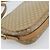 Céline Borsa a Spalla CELINE in Tela Macadam PVC Beige Oro Auth 192266 D'oro - vista 13