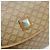 Céline Borsa a Spalla CELINE in Tela Macadam PVC Beige Oro Auth 192266 D'oro - vista 14