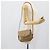 Céline Borsa a Spalla CELINE in Tela Macadam PVC Beige Oro Auth 192266 D'oro - vista 22