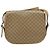 Céline Borsa a Spalla CELINE in Tela Macadam PVC Beige Oro Auth 192266 D'oro - vista 3