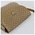 Céline Borsa a Spalla CELINE in Tela Macadam PVC Beige Oro Auth 192266 D'oro - vista 6