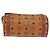 Borsa a Spalla MCM Vicetos Logogram PVC Marrone Oro Auth gh2158 D'oro - vista 2