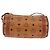 Borsa a Spalla MCM Vicetos Logogram PVC Marrone Oro Auth gh2158 D'oro - vista 3