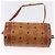 Borsa a Spalla MCM Vicetos Logogram PVC Marrone Oro Auth gh2158 D'oro - vista 9