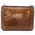 LOUIS VUITTON Monogram Vernis Thompson Street Bag Bronze M91124 LV Auth 192067 Bronzo - vista 2