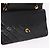 Borsa a tracolla CHANEL Chain Matelasse25 in pelle d'agnello nera e oro CC Auth 191834SAM Nero D'oro - vista 17