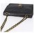 Borsa a tracolla CHANEL Chain Matelasse25 in pelle d'agnello nera e oro CC Auth 191834SAM Nero D'oro - vista 6
