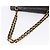 Borsa a tracolla CHANEL Chain Matelasse25 in pelle d'agnello nera e oro CC Auth 191834SAM Nero D'oro - vista 7