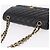 CHANEL Borsa a Spalla Chain Matelasse 25 Pelle Caviar Nera Oro CC Auth yk20614SM Nero D'oro - vista 6