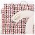 CHANEL Matelasse Chain Shoulder Bag Tweed Red Gold CC Auth 192084SAM Golden - view 14