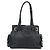 PRADA Tote Bag Vittero Dino Leather Schwarz Silber Authentisch 192267SAM - Ansicht 2