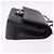 Borsa CHANEL Chain Matelasse 25 in pelle Caviar nera con CC argento Autentica yk20613SM - vista 4